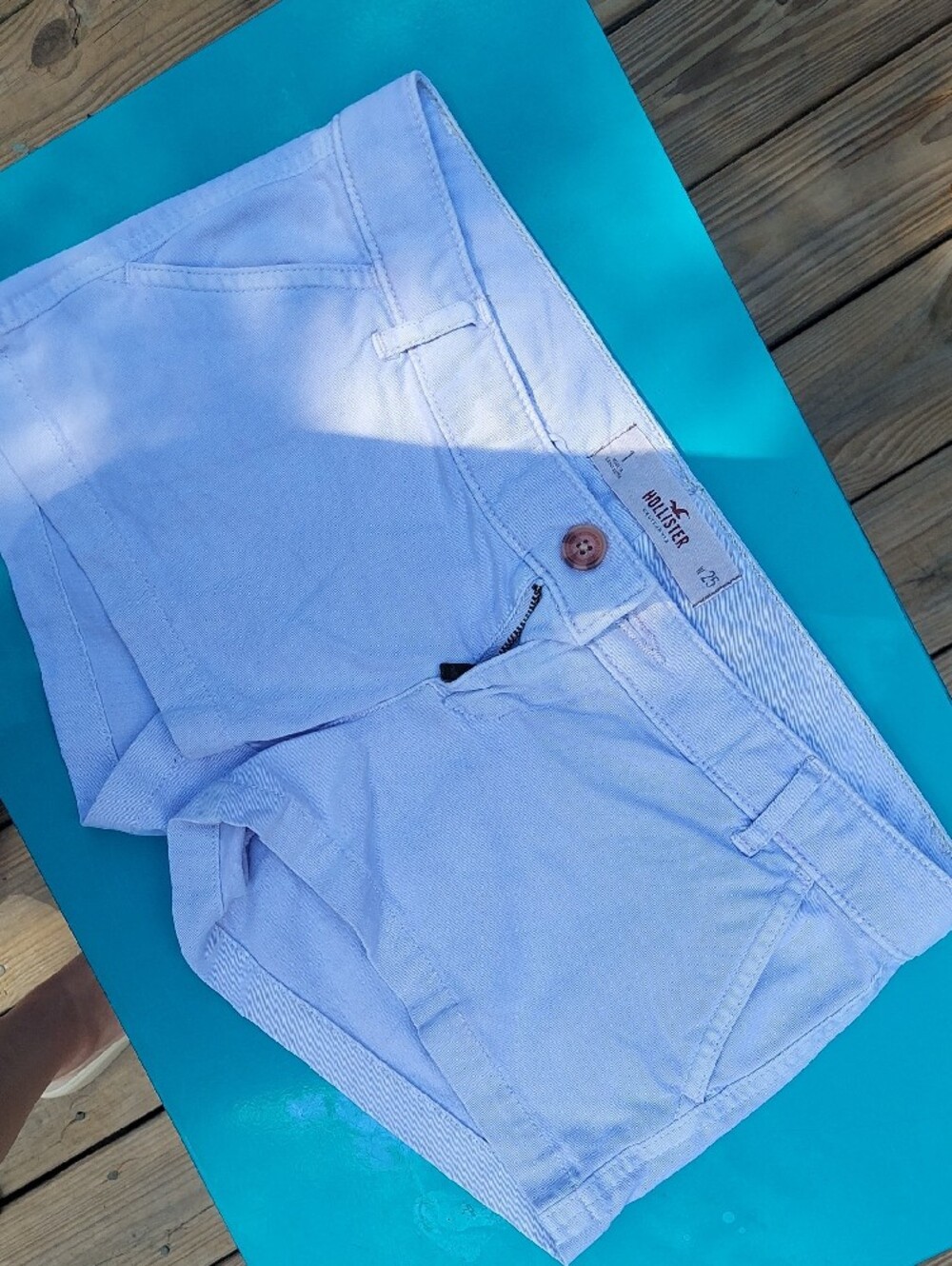 Hollister Lavender Chino Shorts